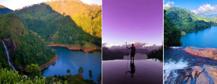 Adams peak Waterfall View Point