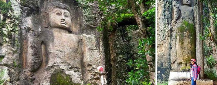 Dhowa rock temple