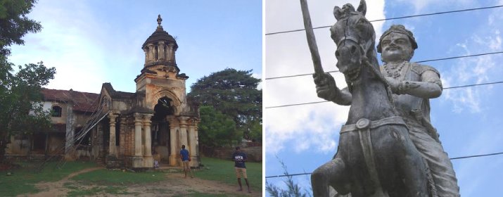 King Sangiliyan's Statue