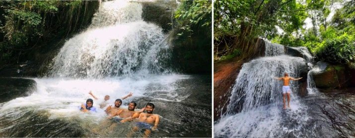 Wiharamaldeniya waterfall