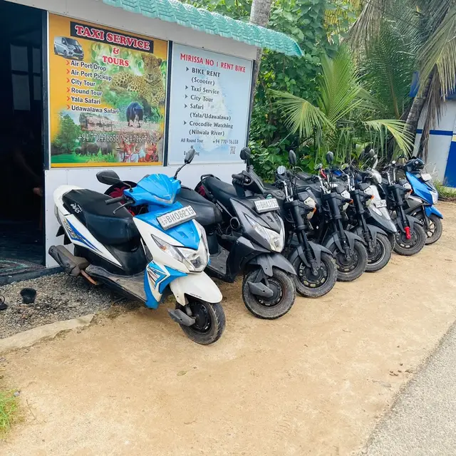 Mirissa no.1 rent bike