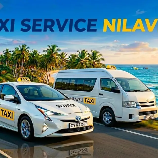 Taxi service Nilaveli car & van tuk tuk