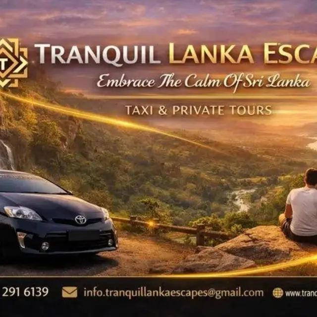 Tranquil Lanka Escape Tours - Ella Taxi & Sri Lanka Private Tours